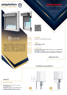 Jaluzele rulante adaptive R