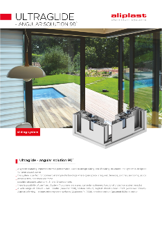 Ultraglide angular solution 90 °
