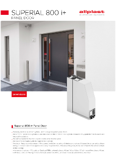  Superial 800 i+ Panel Door