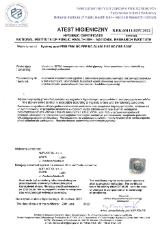 Certificat igienic - sisteme iginetice 2027