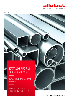 Catalog profile standard - Extrudie Aliplast