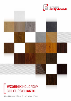Tablele de culori - efect de culoare a lemnului si efect de vedere loft