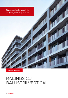 Railing cu balustrii verticali