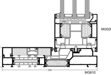 sectiune prag Inferno Monorail si aripa (MG610 + MG020)